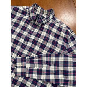 Vineyard Vines Slim Fit "MURRAY" Button-Up Long Sleeve Check Shirt Mens Size XL